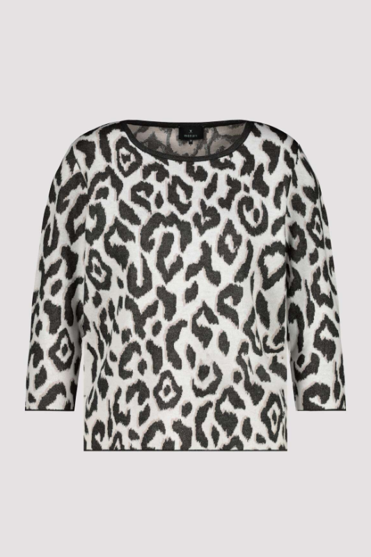 Monari Animal Print Sweater | 409259