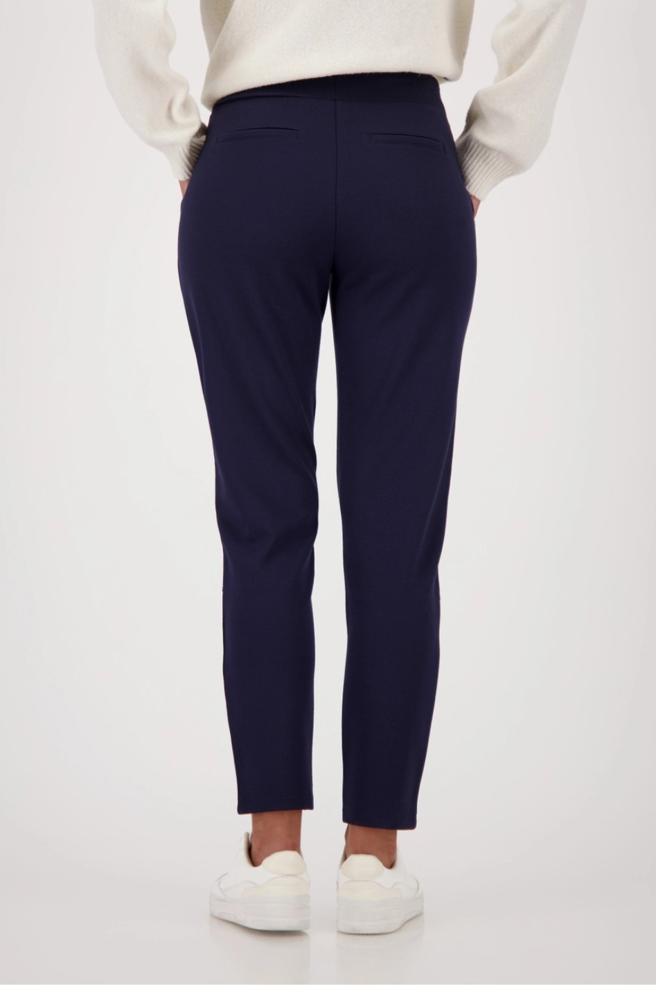 Monari Basic Rib Pants in Night Sky