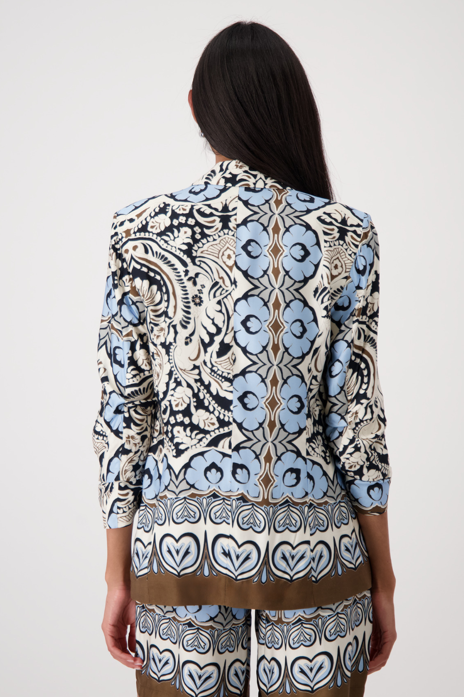 Monari Blazer in Ornament Print 
