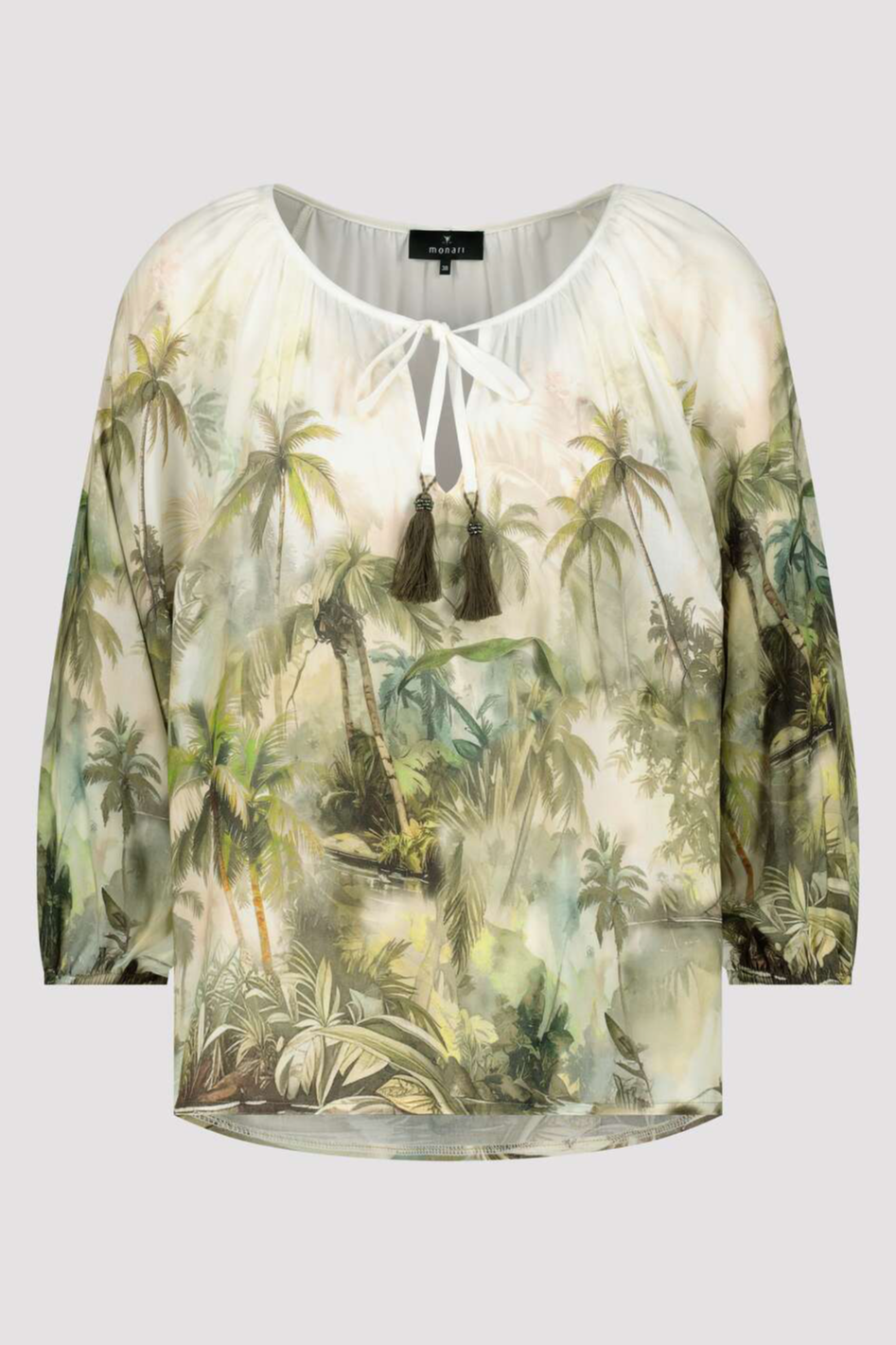 Monari Blouse in Tropical Print