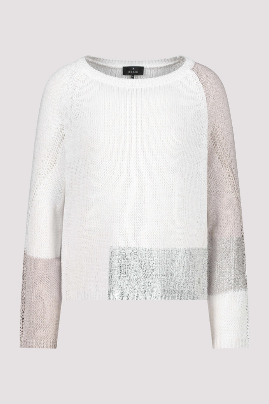 Monari Colour Block Knitted Jumper | 409302