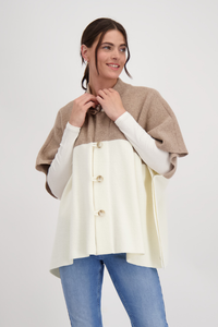 Monari Colour Block Jacket | Marshmallow | 808329