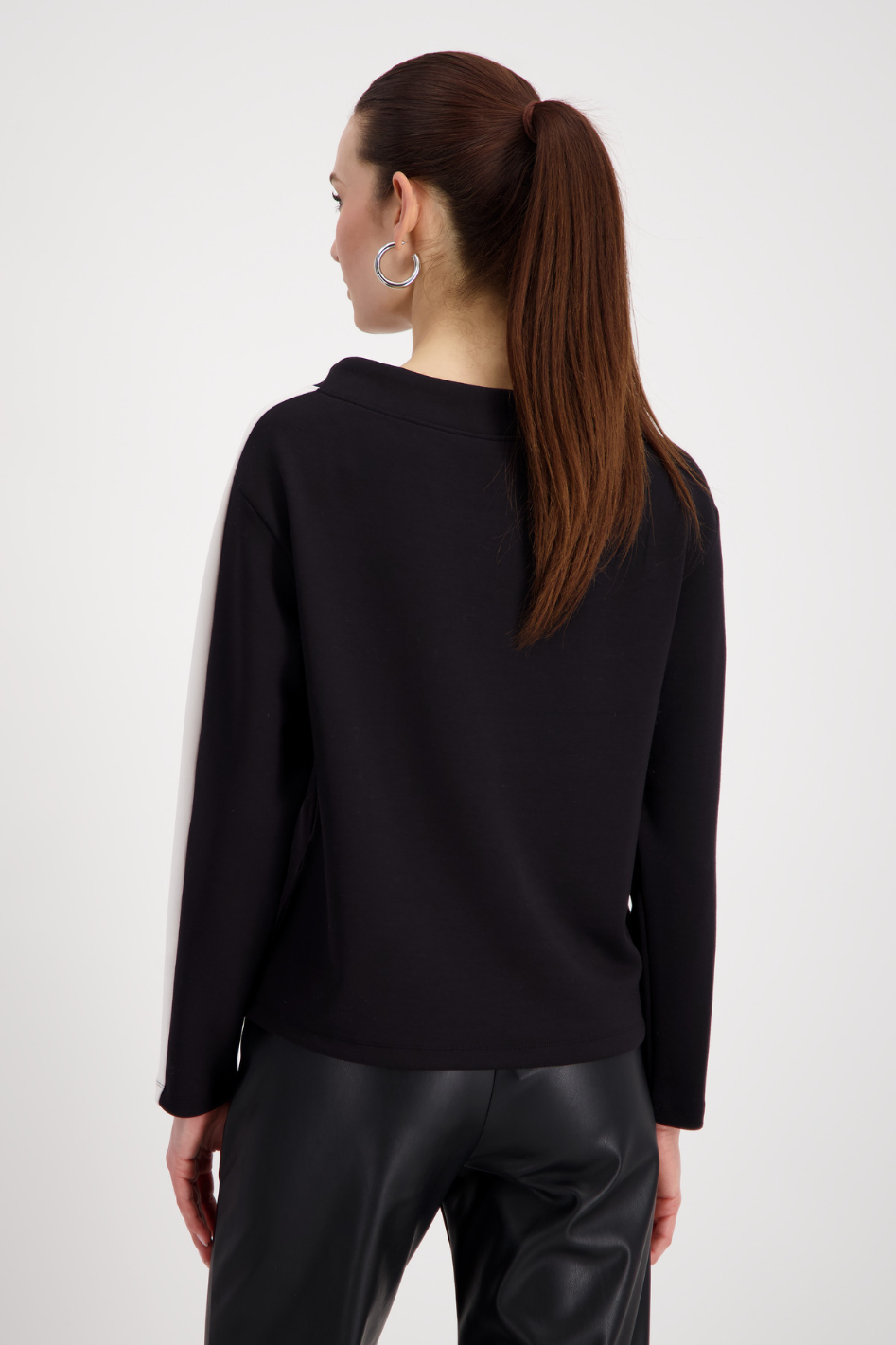 Monari Contrast Stripe Sweater