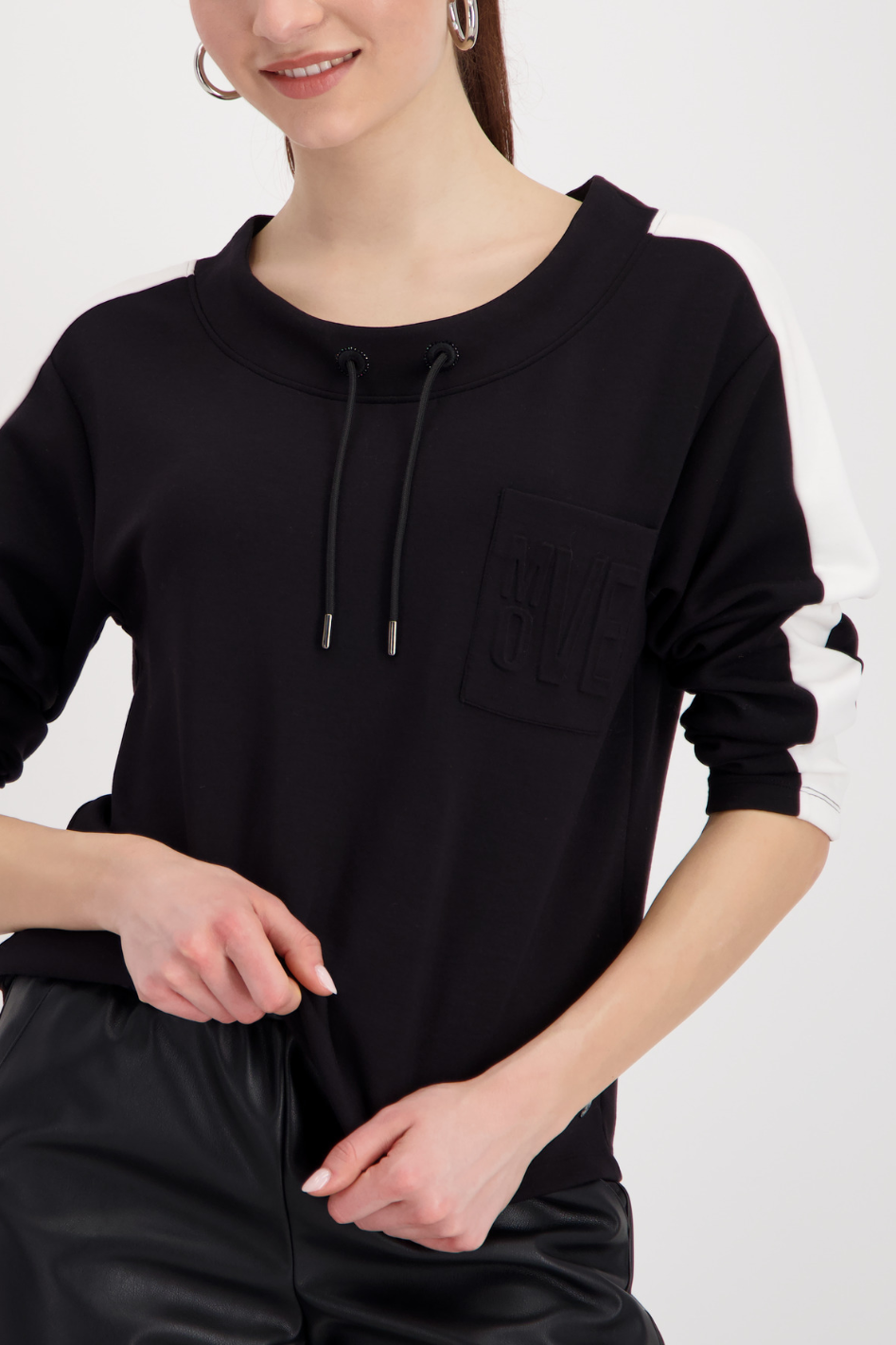 Monari Contrast Stripe Sweater