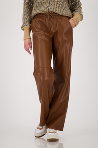 Monari Faux Leather Pant | Whisky | 809270