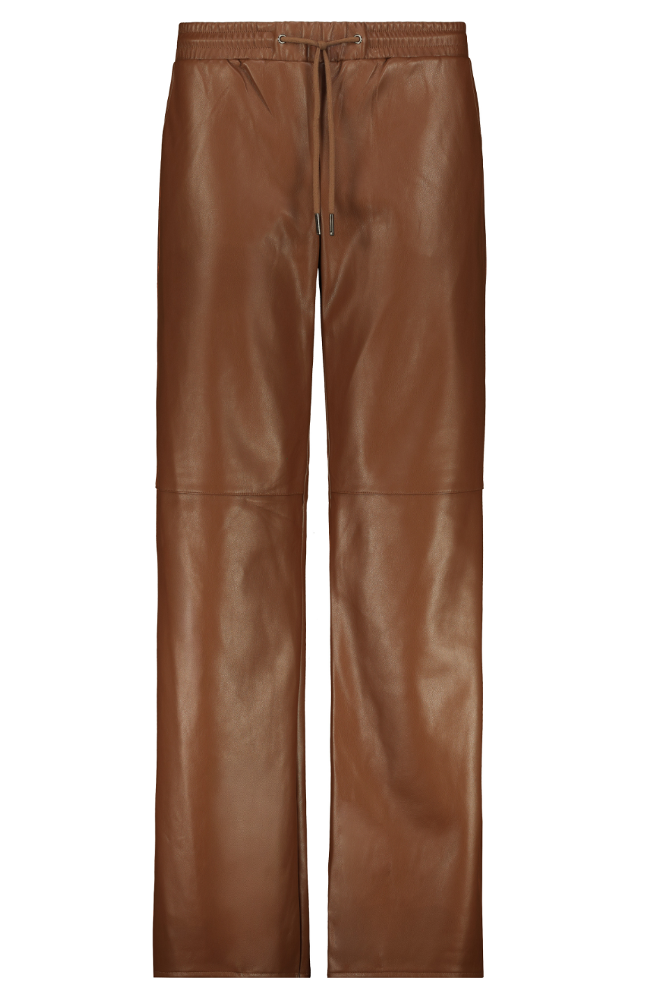 Monari Faux Leather Pant in Whisky