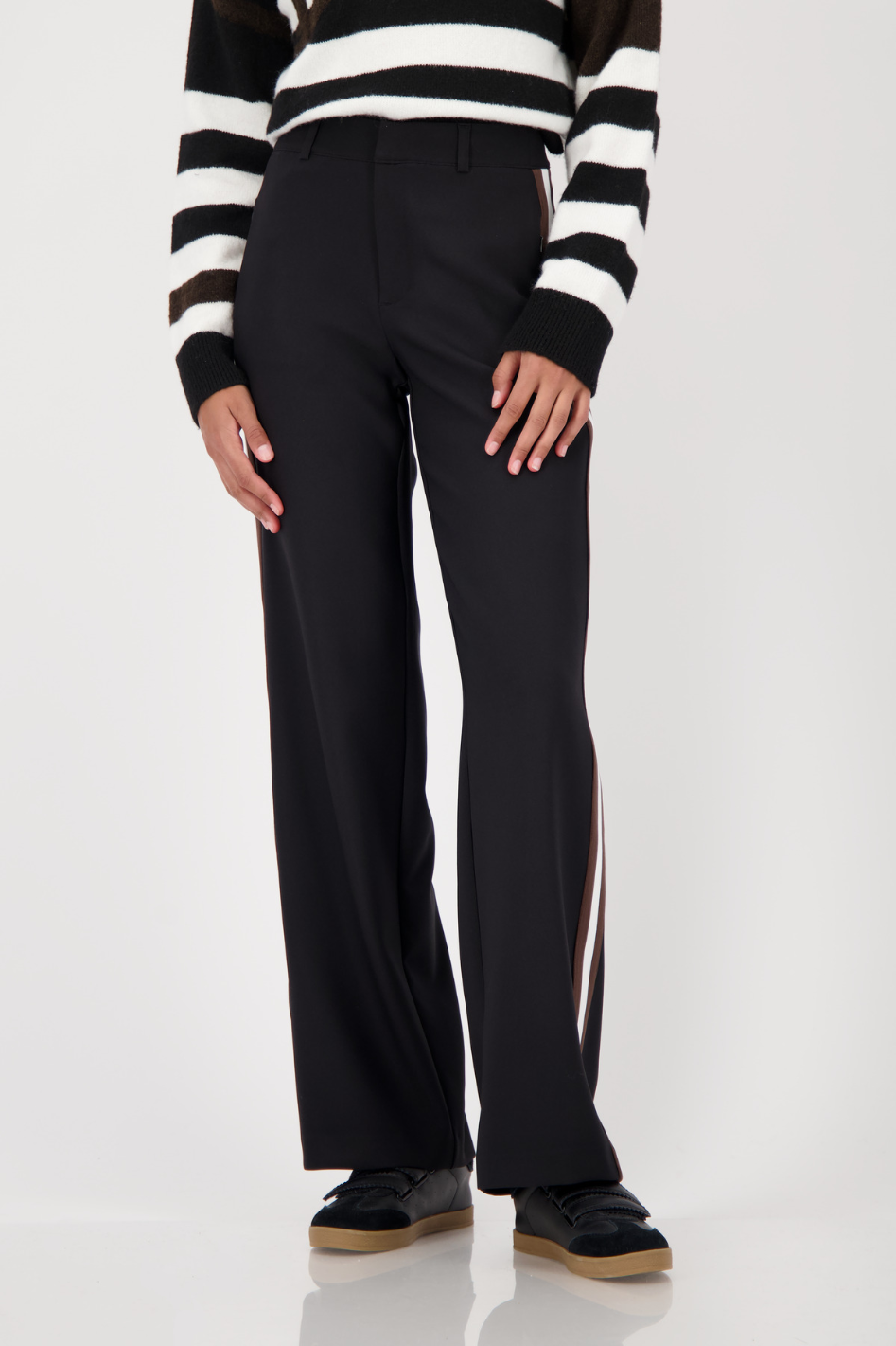 Monari Girdle Stripe Pants 