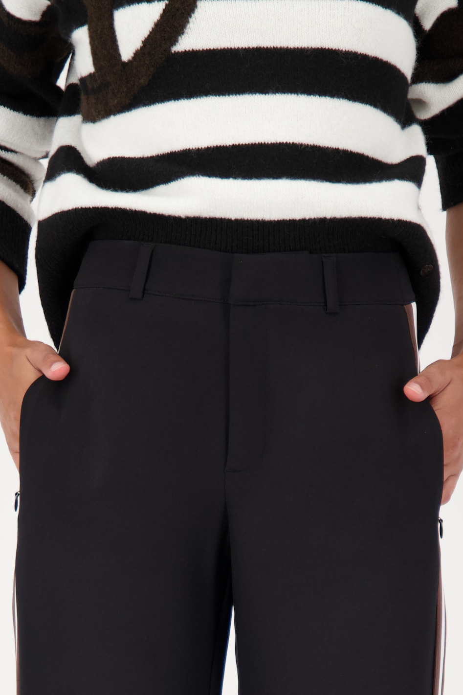 Monari Girdle Stripe Pants 