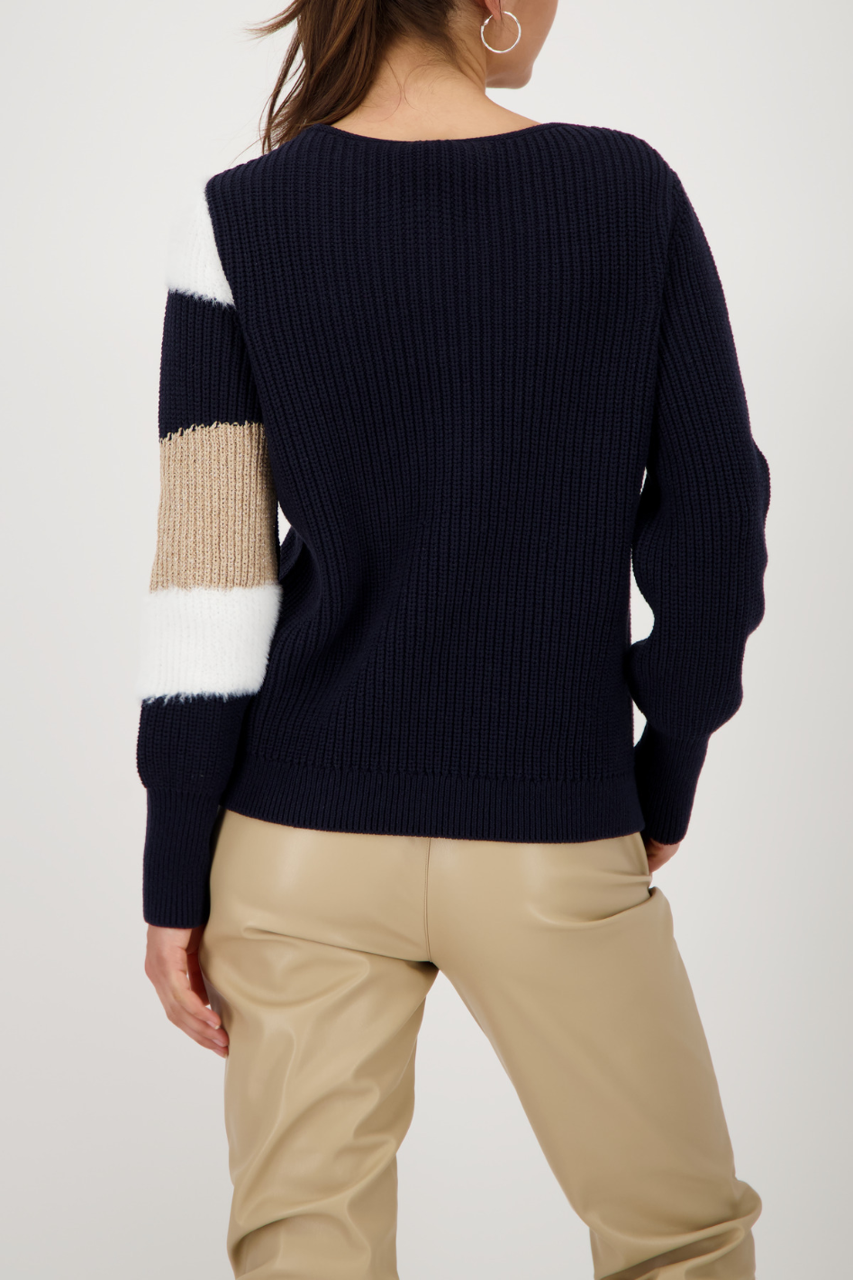 Monari Intarsia Knitted Jumper 