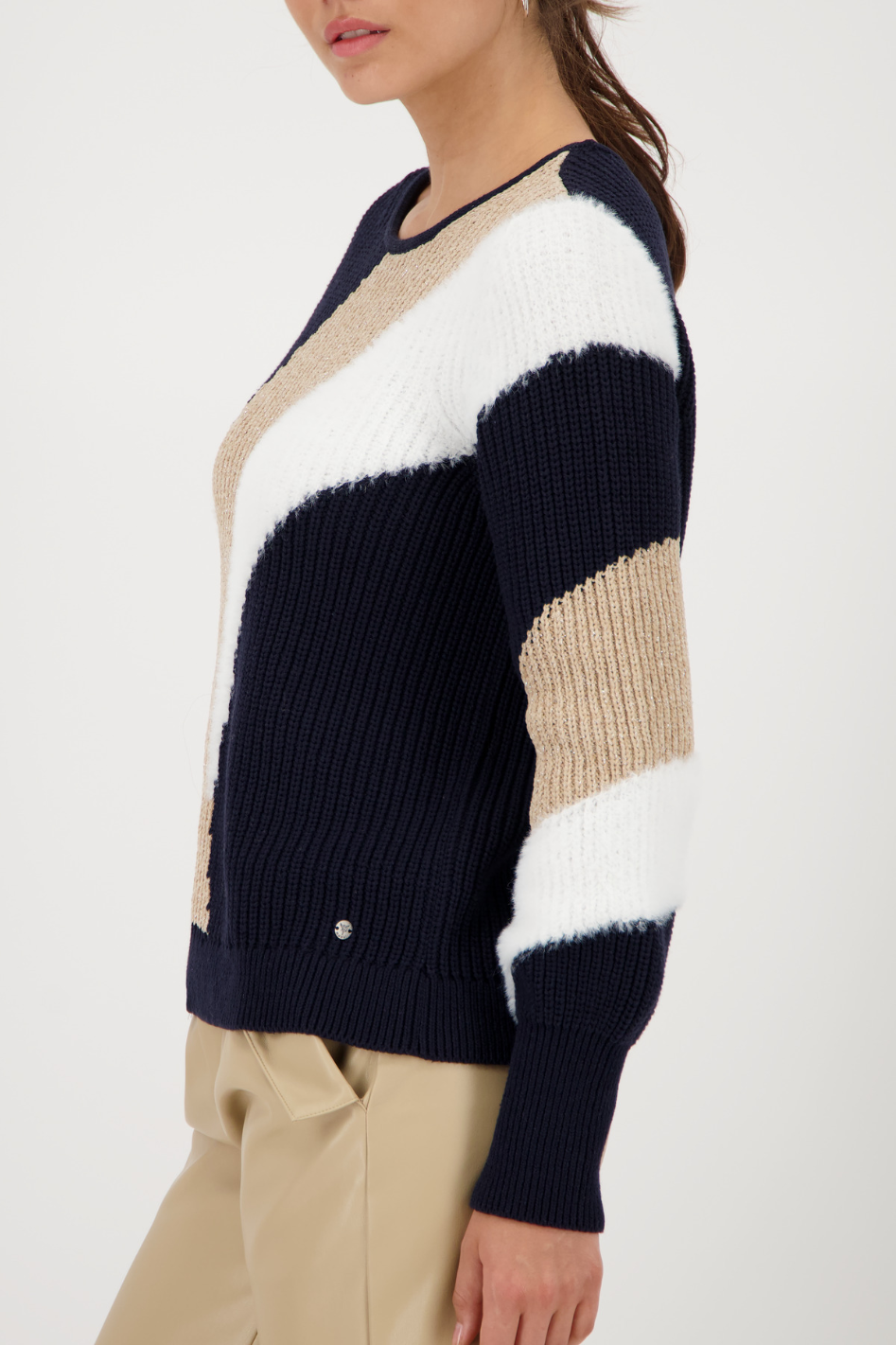 Monari Intarsia Knitted Jumper 
