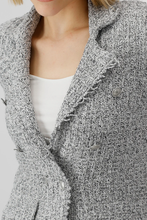 Load image into Gallery viewer, Monari Knitted Jacket | Chrome 808697
