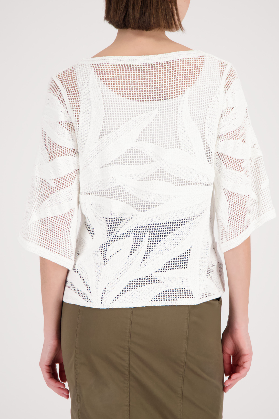 Monari Knitted Jumper Cornelly Pattern