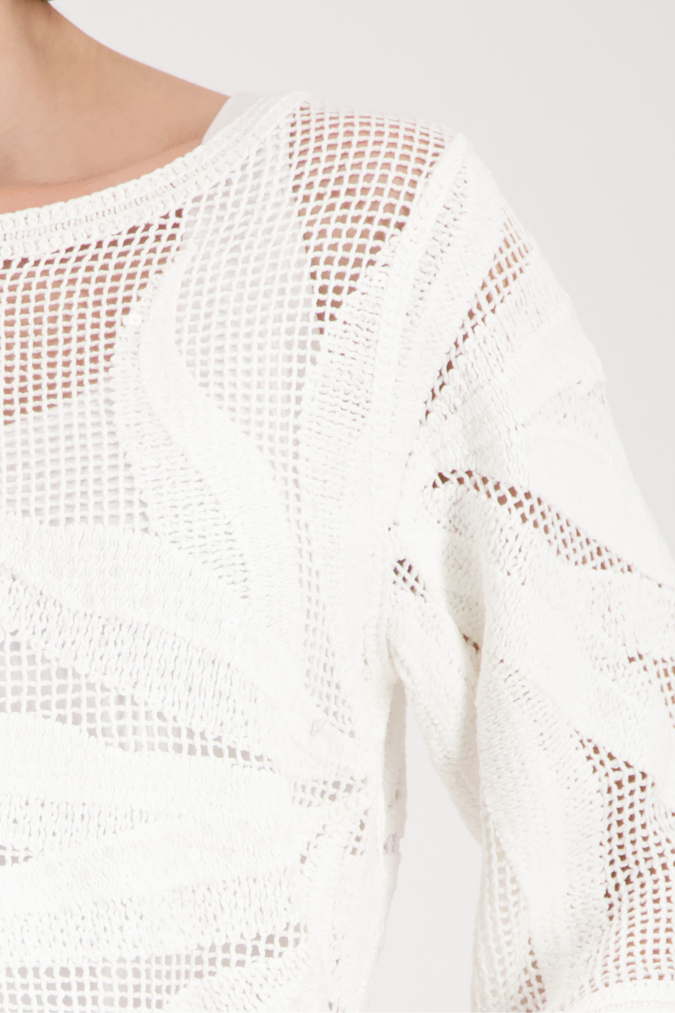 Monari Knitted Jumper Cornelly Pattern