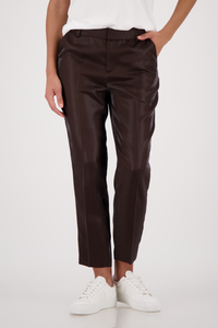 Monari Lame Ankle Pant | Dark Chocolate | 410440