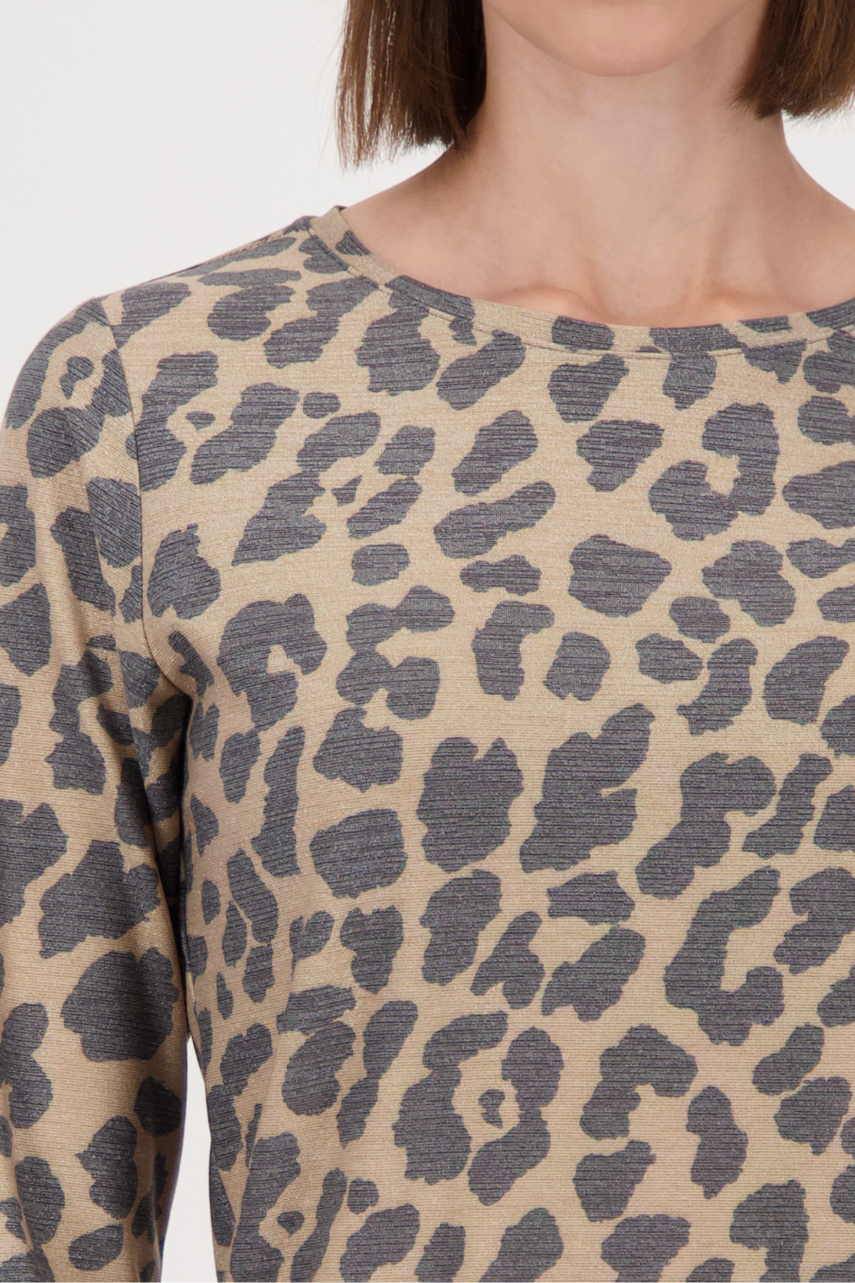 Monari Long-Sleeve Pullover in Leo