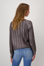 Load image into Gallery viewer, Monari Luxe Pullover | Espresso | 808290MNR
