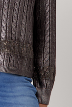 Load image into Gallery viewer, Monari Luxe Pullover | Espresso | 808290MNR
