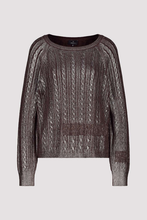 Load image into Gallery viewer, Monari Luxe Pullover | Espresso | 808290MNR
