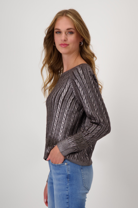 Monari Luxe Pullover | Espresso | 808290MNR