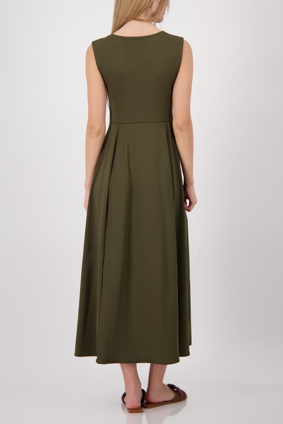 Monari Maxi Dress in Olive