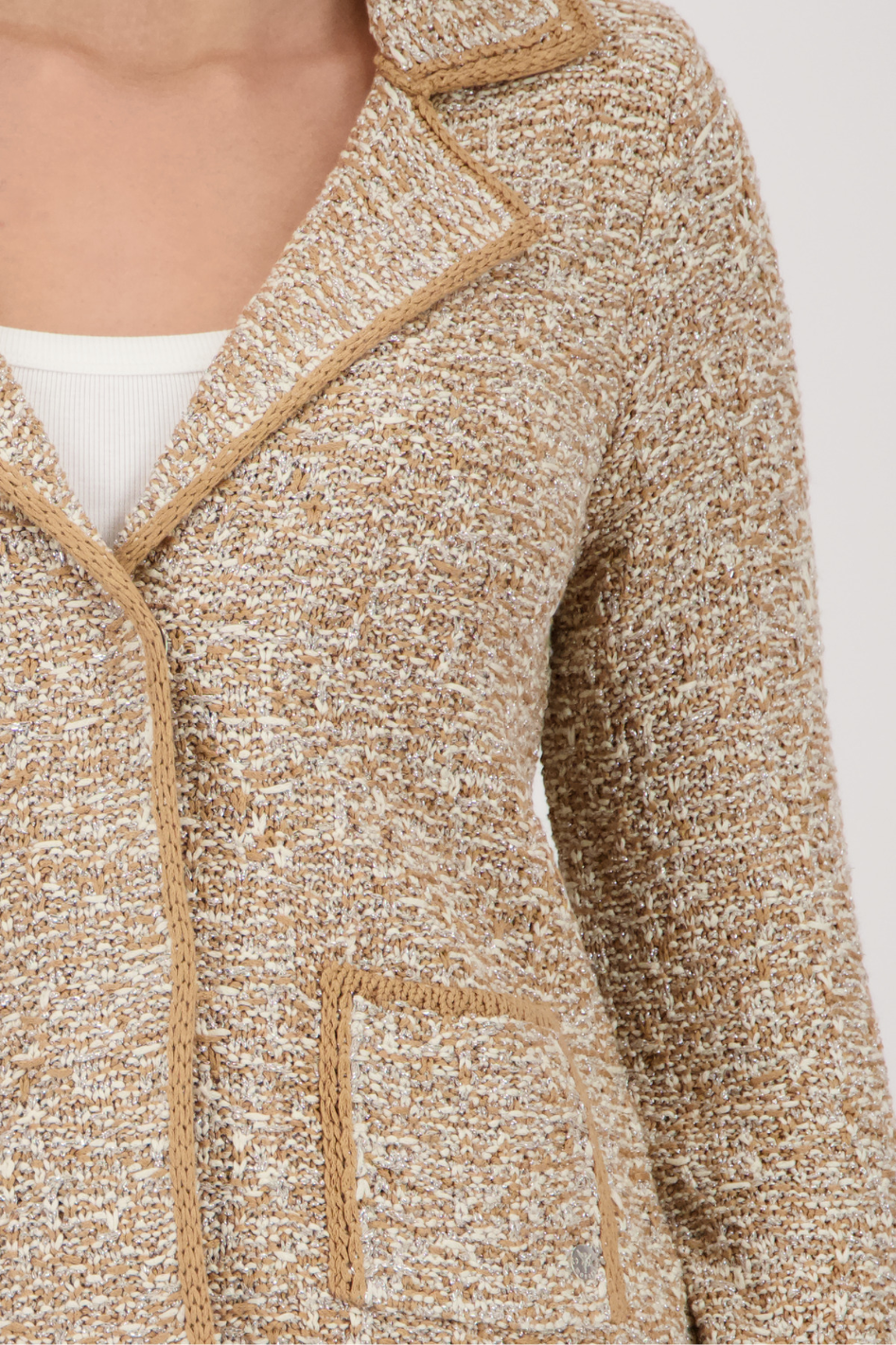Monari Openwork Cardigan Jacket 
