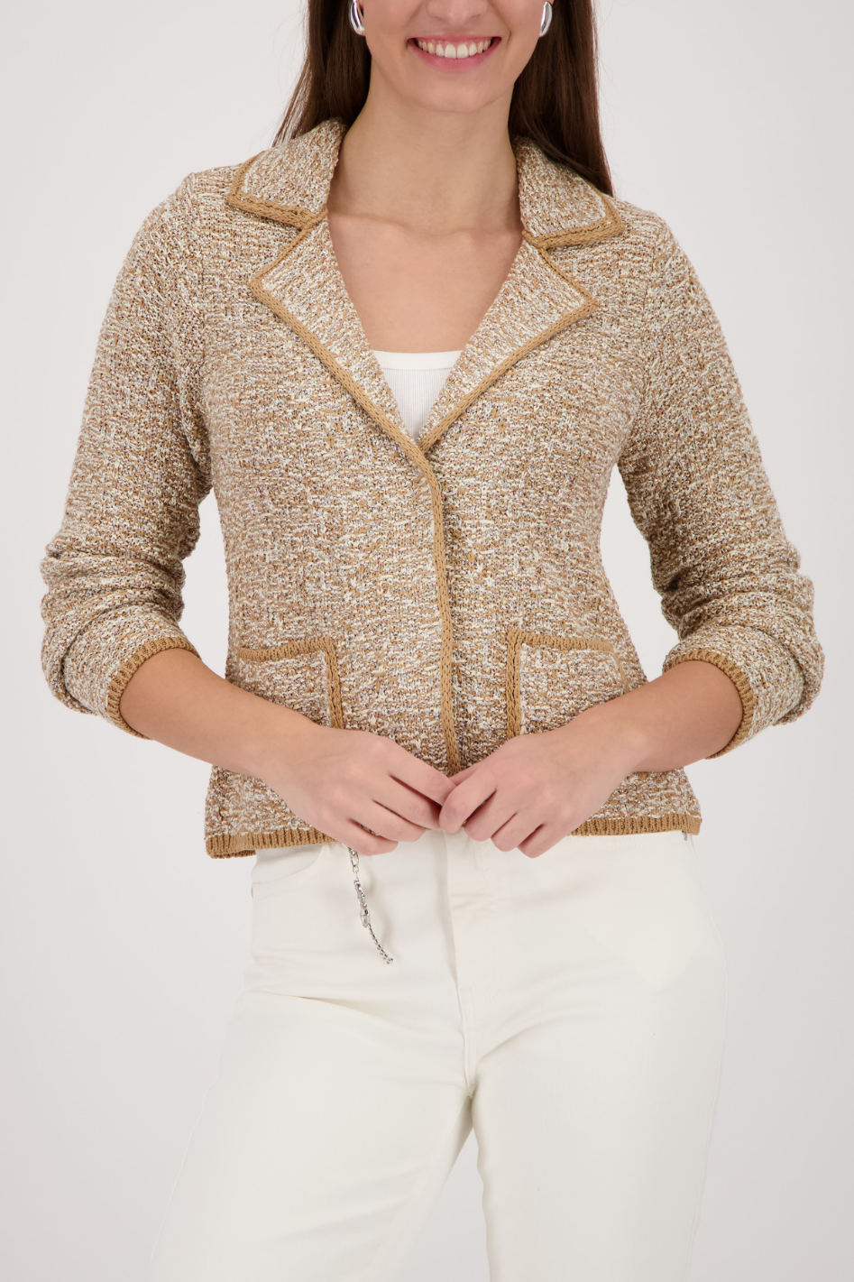 Monari Openwork Cardigan Jacket 