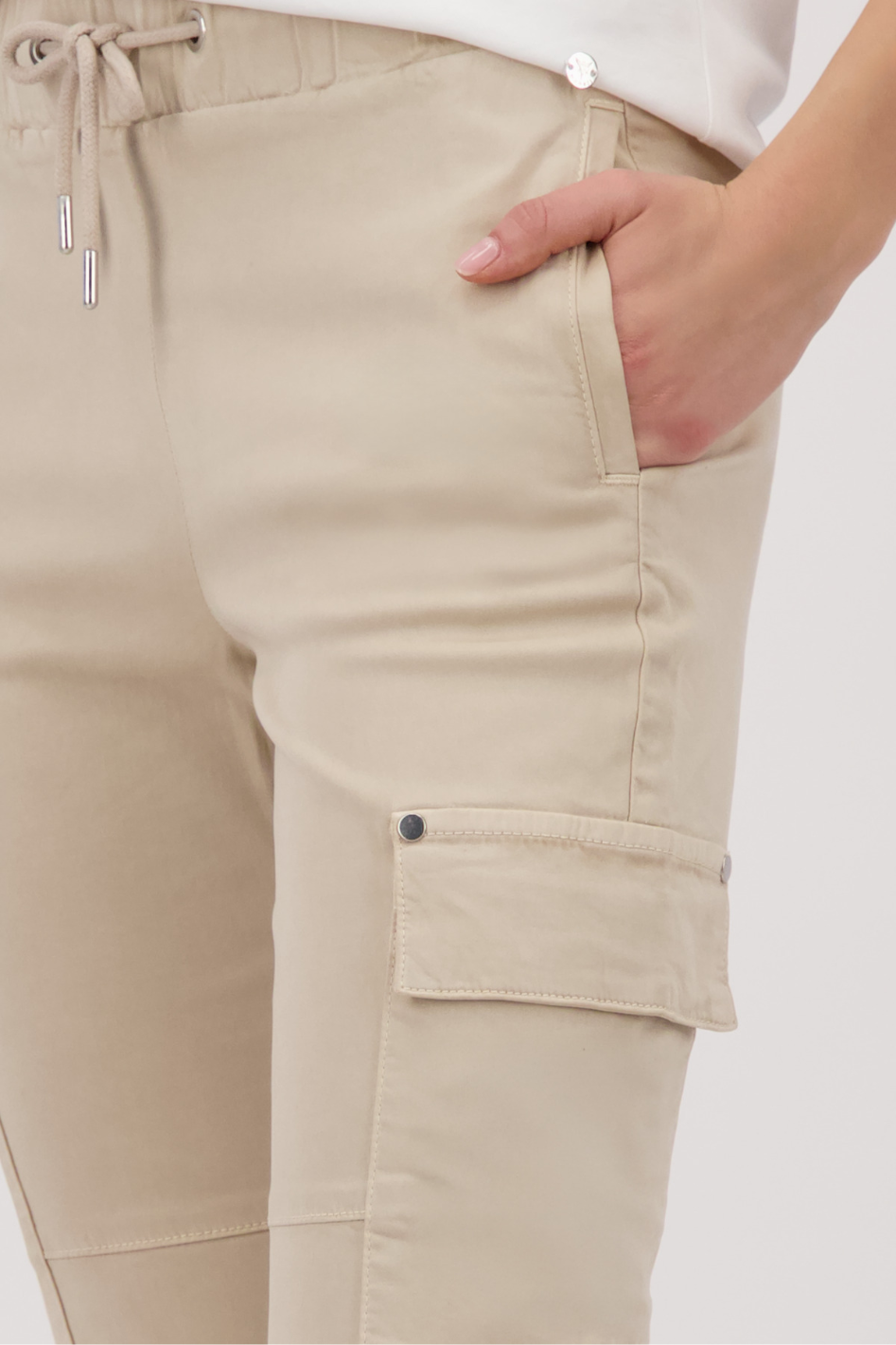 Monari Pant in Antiqued Dyed Sand