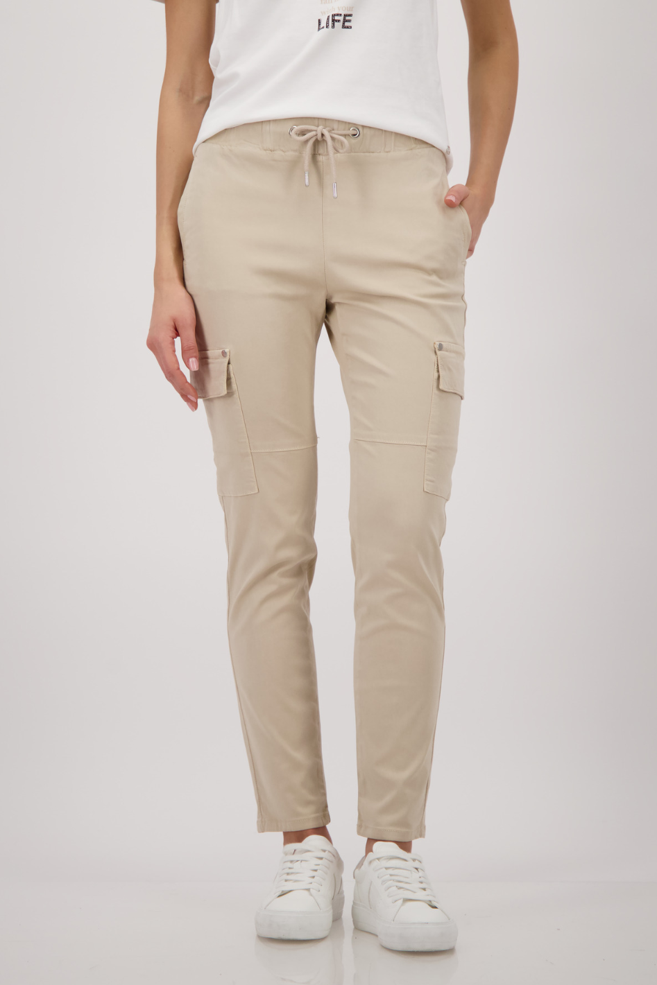Monari Pant in Antiqued Dyed Sand