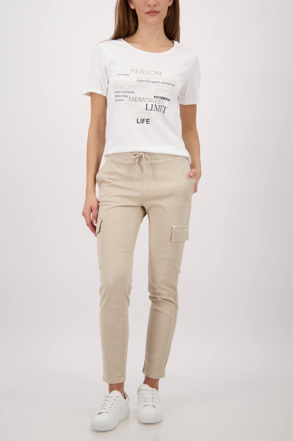 Monari Pant in Antiqued Dyed Sand