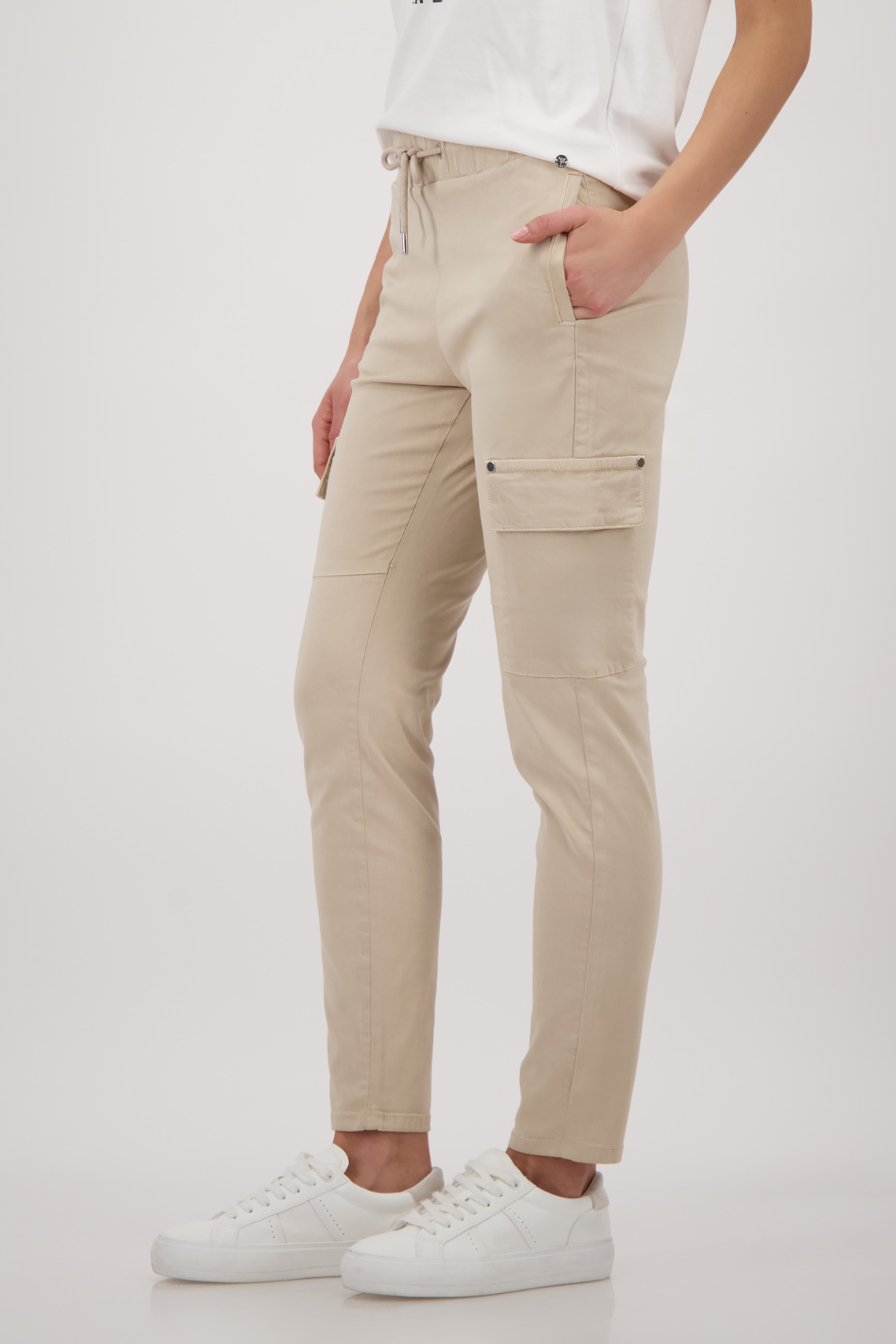 Monari Pant in Antiqued Dyed Sand