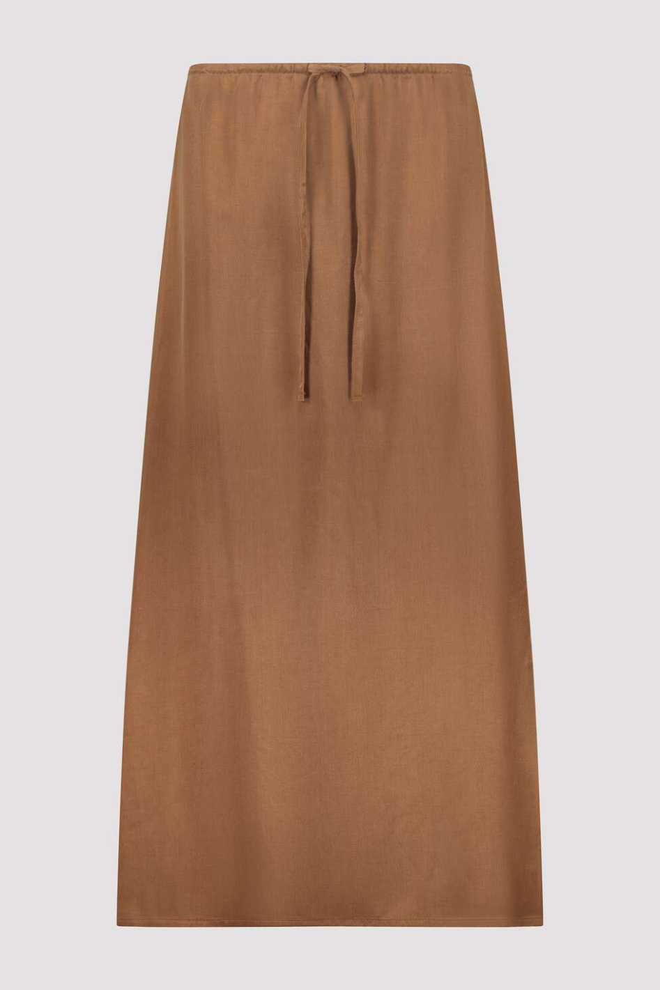 Monari Skirt with Side Split in Mocca
