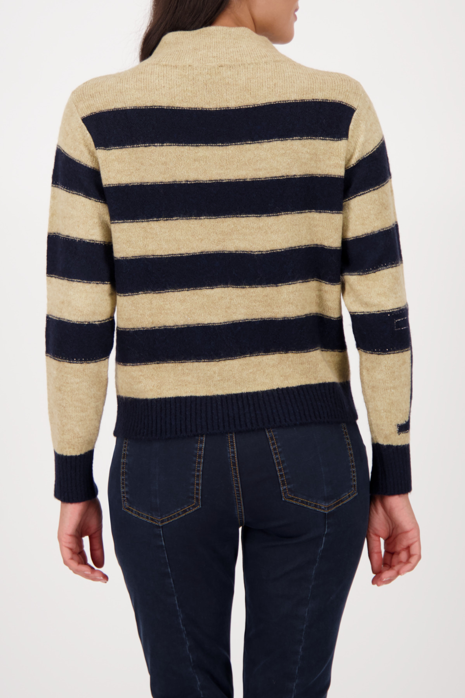 Monari Striped Jumper | Dark Denim Stripe | 809123