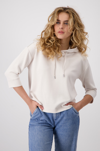 Monari Sweatshirt | Decorative Chain | Cream Beige | 409334