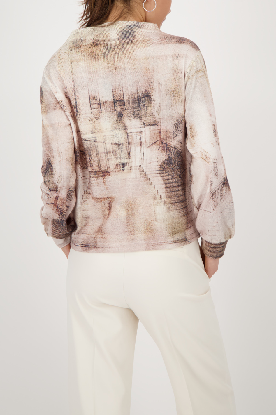Monari Sweatshirt | Opera Print | Cashmere Pattern | 808864