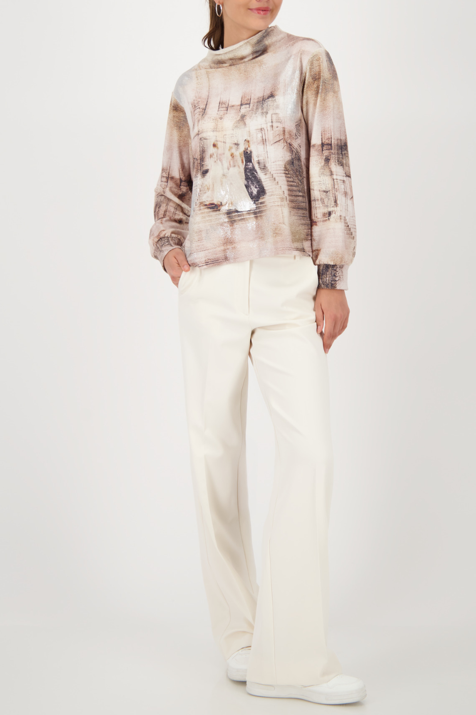 Monari Sweatshirt | Opera Print | Cashmere Pattern | 808864