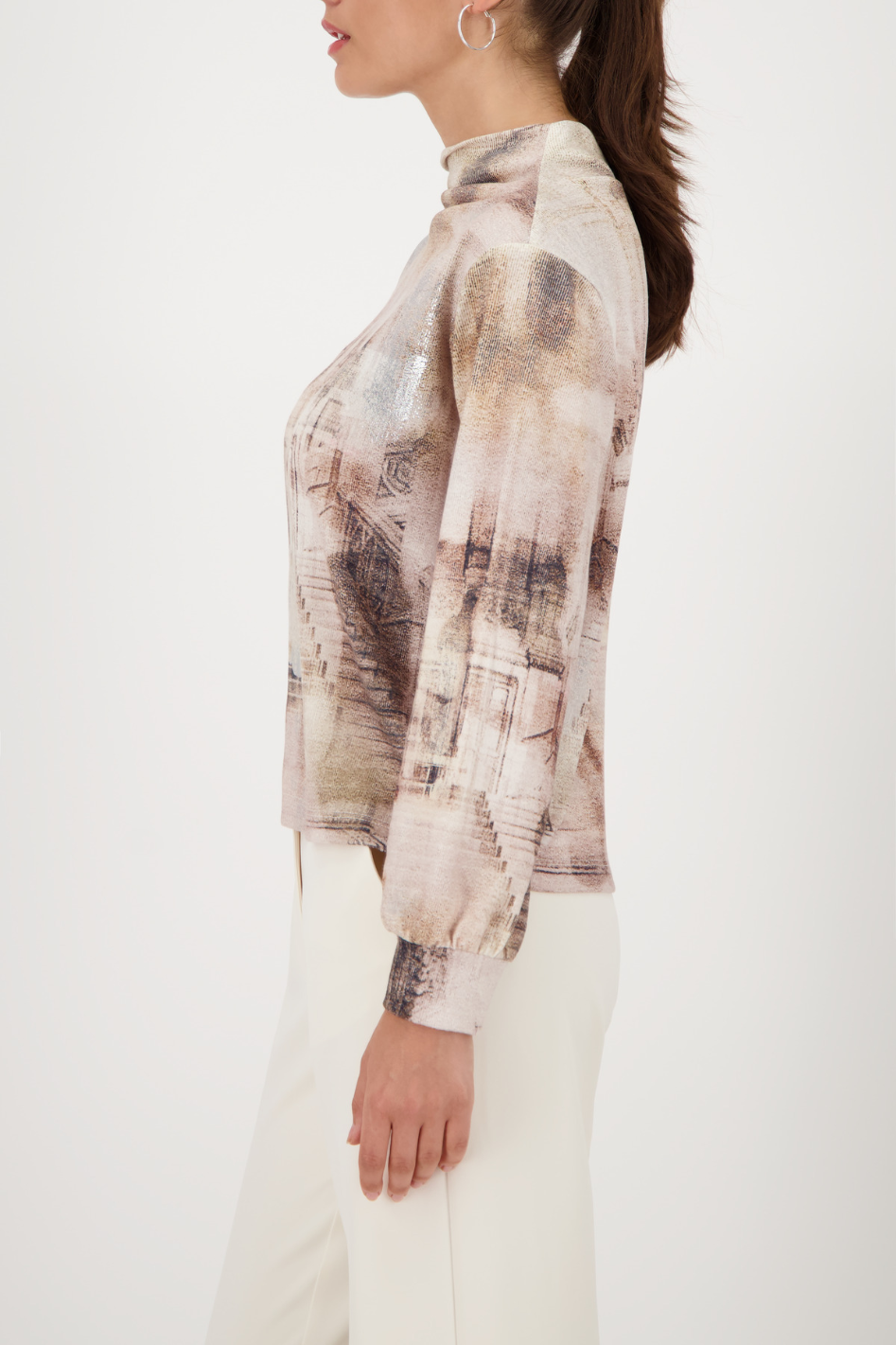 Monari Sweatshirt | Opera Print | Cashmere Pattern | 808864