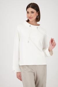 Monari Sweatshirt with Collar | Off-White | 809148