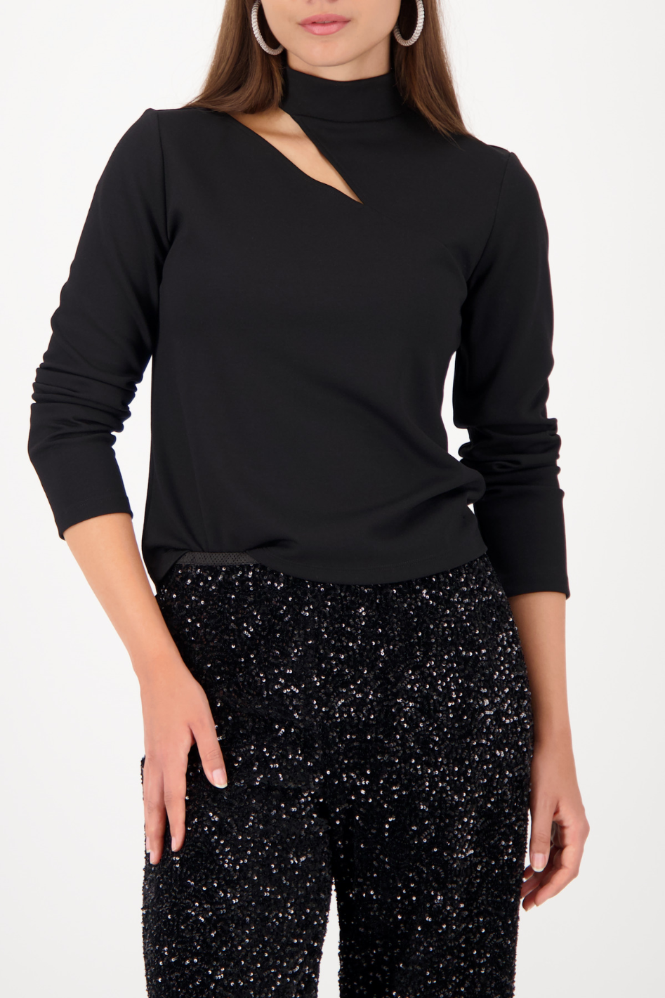 Monari Sweatshirt with Cut Out 