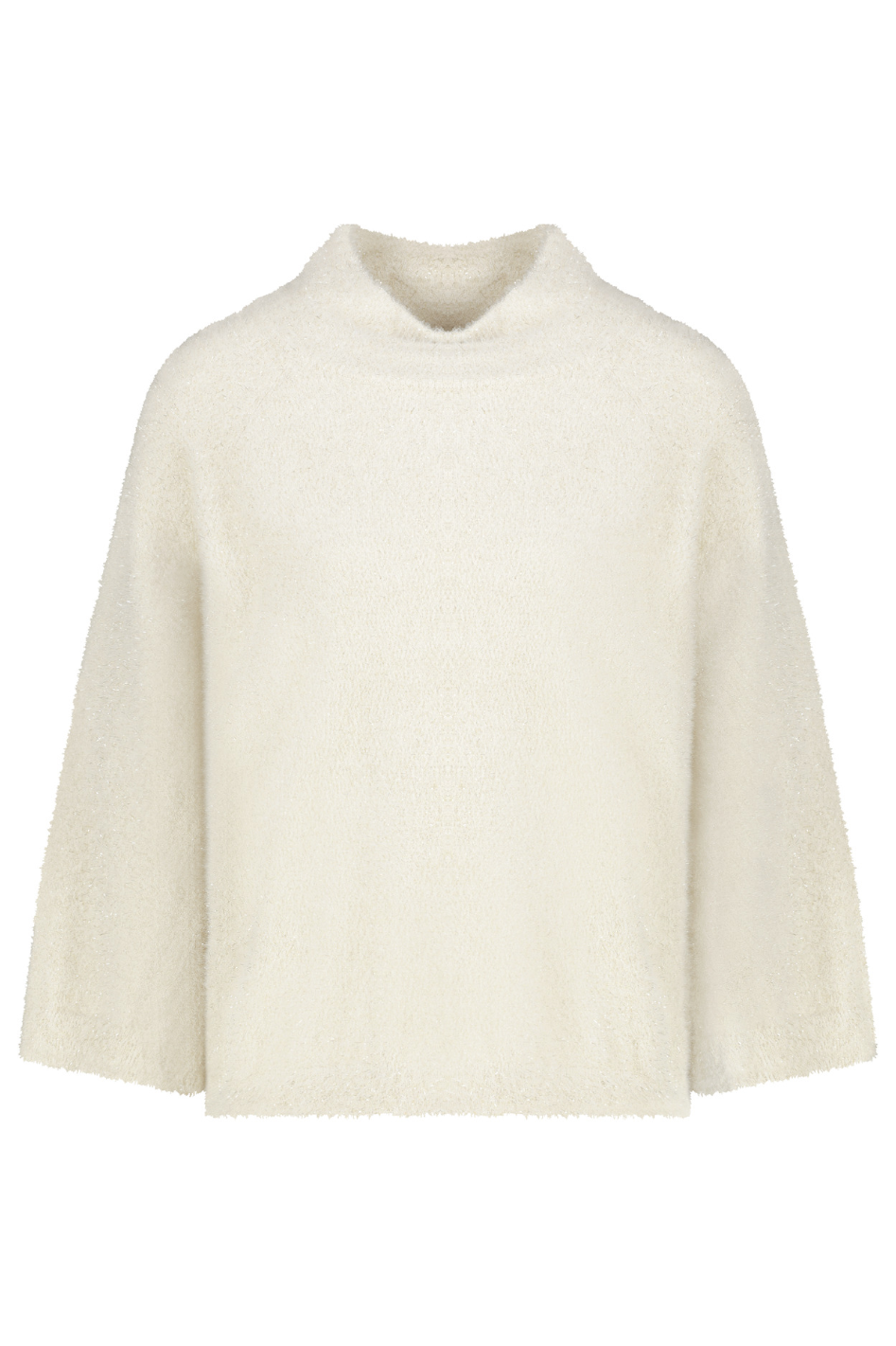 Monari 3/4 Fluffy Sweater in Almond