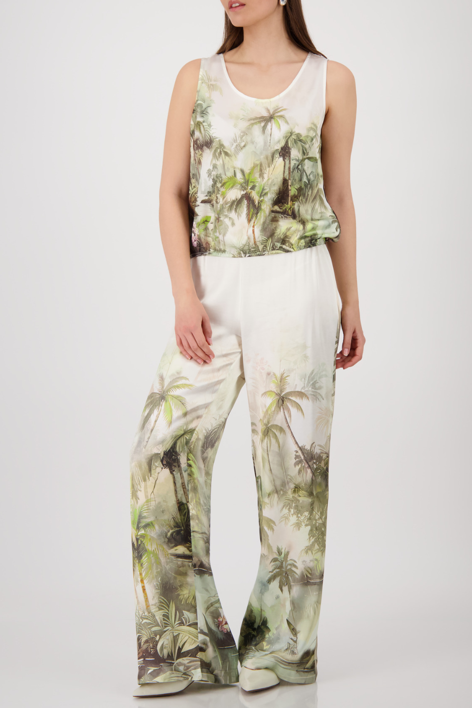 Monari Top in Tropical Print