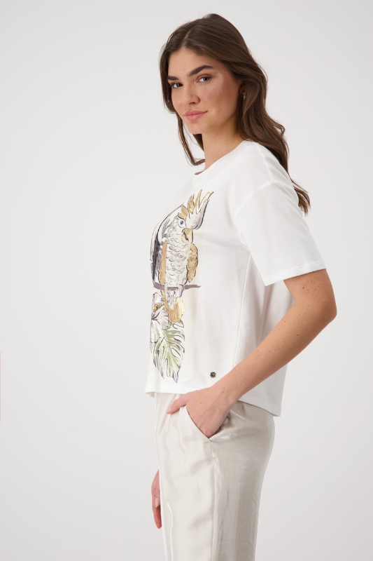 Monari T-Shirt with Bird Print | 409195