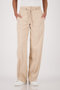 Monari Wide Leg Pant with Drawstring in Sand
