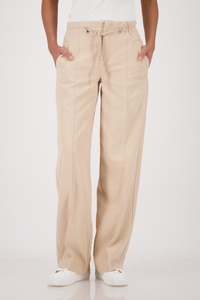 Monari Wide Leg Pant with Drawstring | Sand | 410357