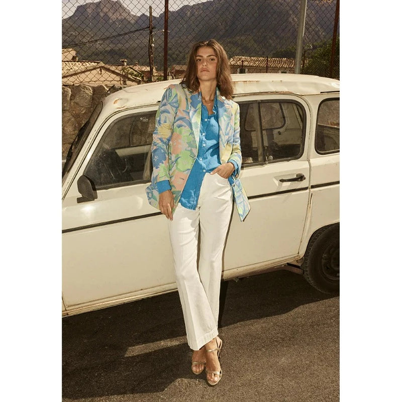 Mos Mosh Jessica Spring Pant | White