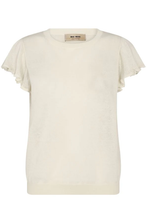 Load image into Gallery viewer, Mos Mosh Gianna Knit Top in Ivory
