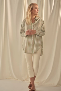 Mos Mosh Vice Crop Pant | Ivory