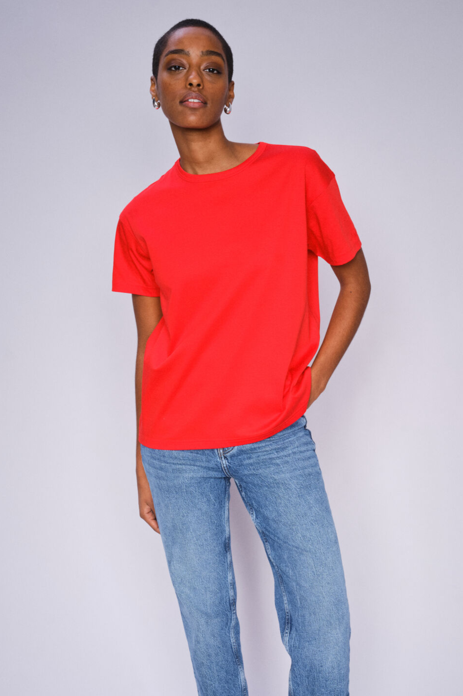 Mos Mosh Aina O-SS Tee | Chinese Red | 146350
