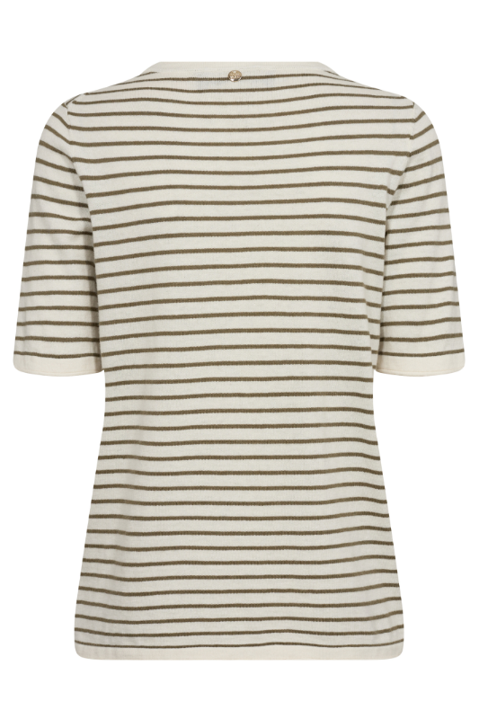 Mos Mosh Ani SS Stripe Knit | Mermaid | 165700