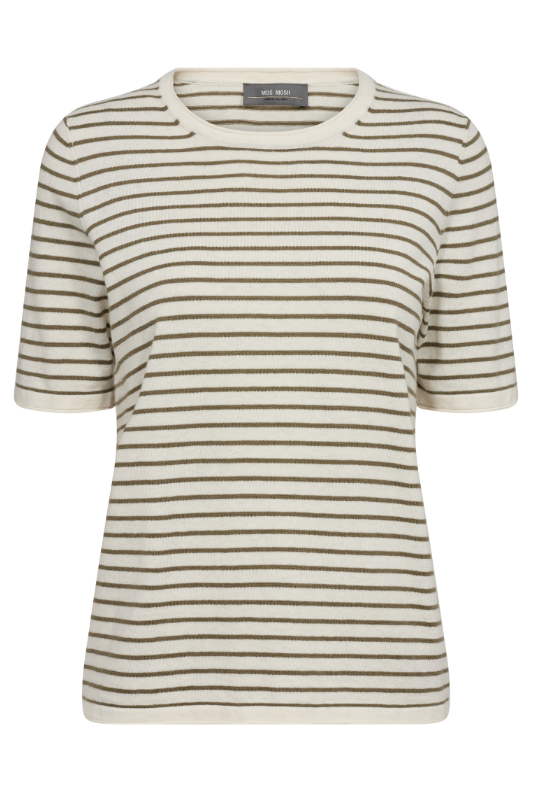 Mos Mosh Ani SS Stripe Knit | Mermaid | 165700