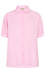 Load image into Gallery viewer, Mos Mosh Aven Short Sleeve Linen Shirt in Nosegay
